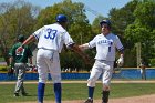 Baseball vs Babson  Wheaton College Baseball vs Babson during Semi final game of the NEWMAC Championship hosted by Wheaton. - (Photo by Keith Nordstrom) : Wheaton, baseball, NEWMAC